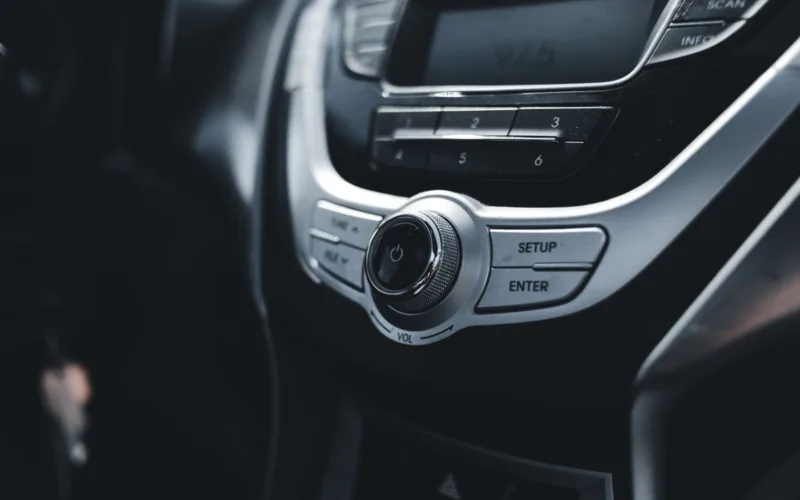Car stereo head unit controls