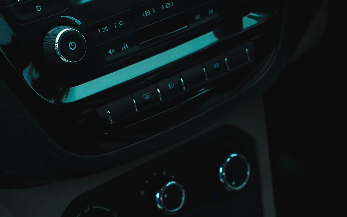 Car stereo illuminated