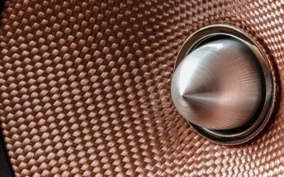 Subwoofer cone and surround photographed from directly above