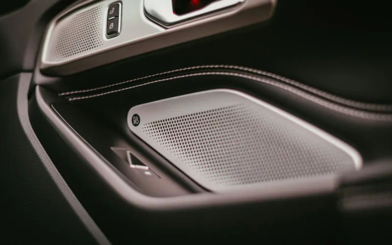 How to install new speakers in car: door panel with a factory speaker grille